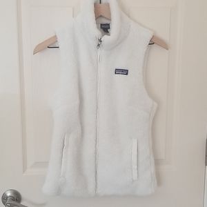 Patagonia white vest